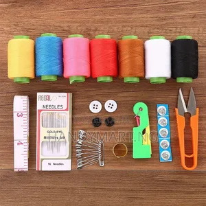 Portable Double-Layer Household Sewing Kit