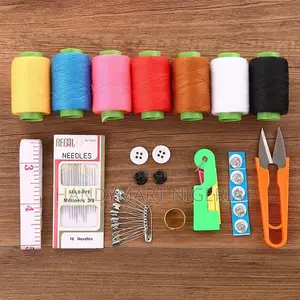 Portable Double-Layer Household Sewing Kit