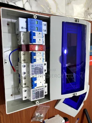 Solar Surge SPD, Circuit Breaker, Voltage Regulator, Fire Extinguisher