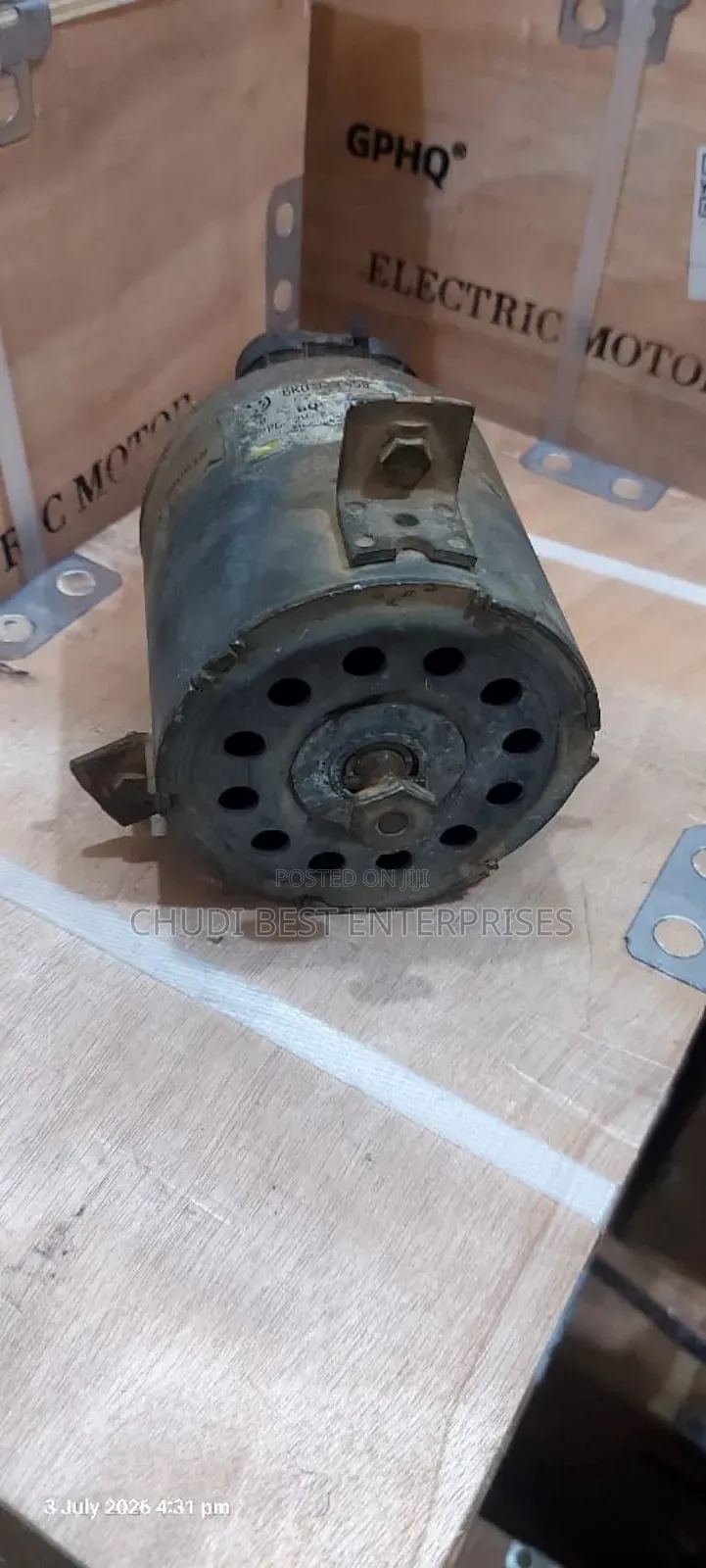 1hp DC Motor 12/24