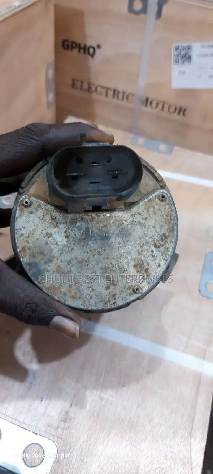 1hp DC Motor 12/24