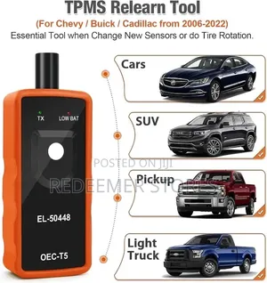 Universal Car Tire Pressure Reset Too
