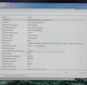 Laptop Dell Latitude 3410 8GB Intel Core i5 SSD 256GB
