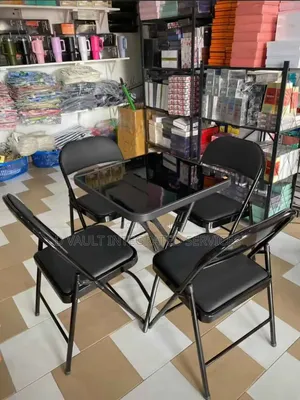 4 Seater Foldable Restaurant Set