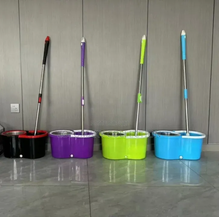 Spin Mop and Bucket
