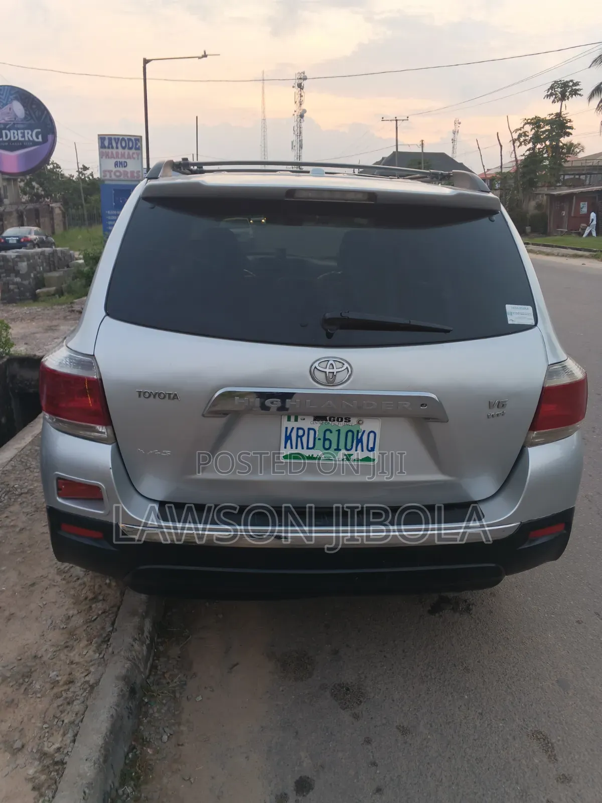 Toyota Highlander 2012 Silver