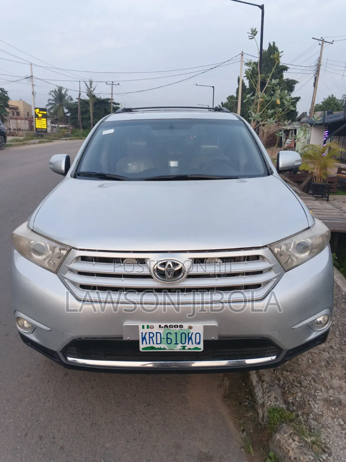 Toyota Highlander 2012 Silver