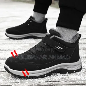Men's Winter Outdoor Warm Fur-Lined Boots