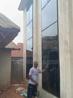 Aluminum Frameless Fixing and Open Window