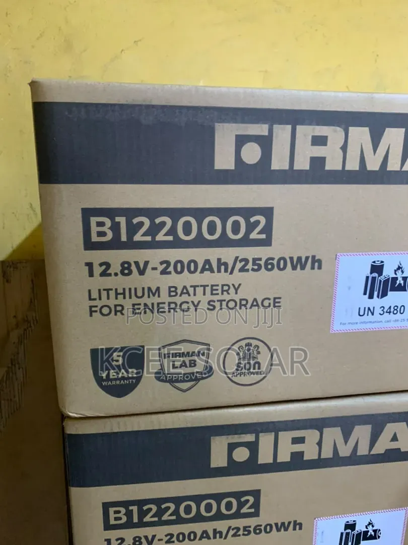 200Ah 12V Lithium Battery Fireman