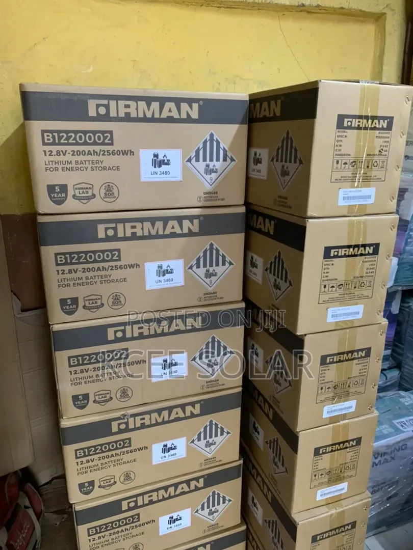 200Ah 12V Lithium Battery Fireman