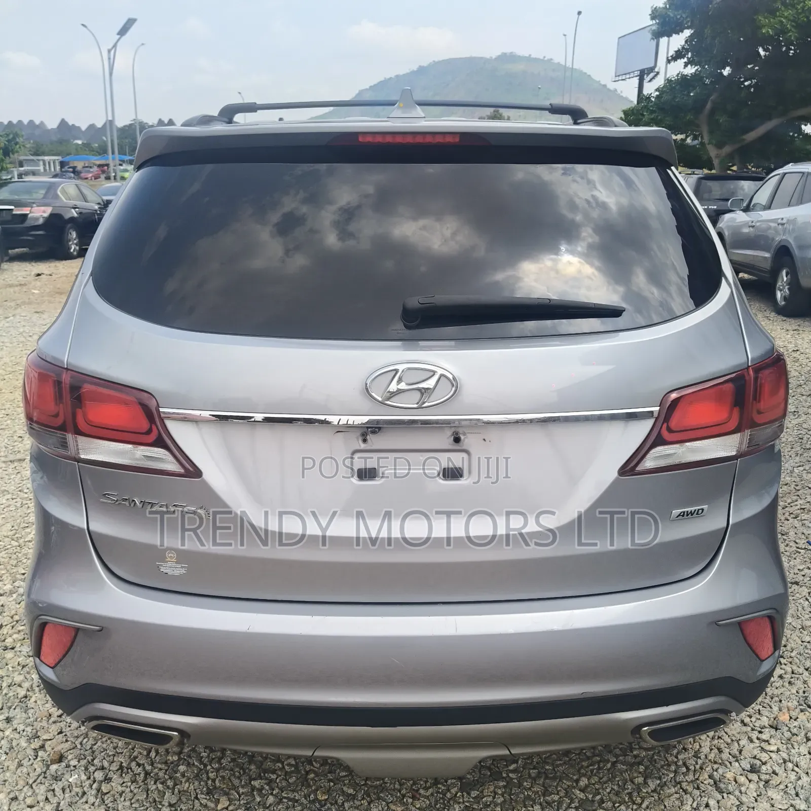 Hyundai Santa Fe 2017 Silver