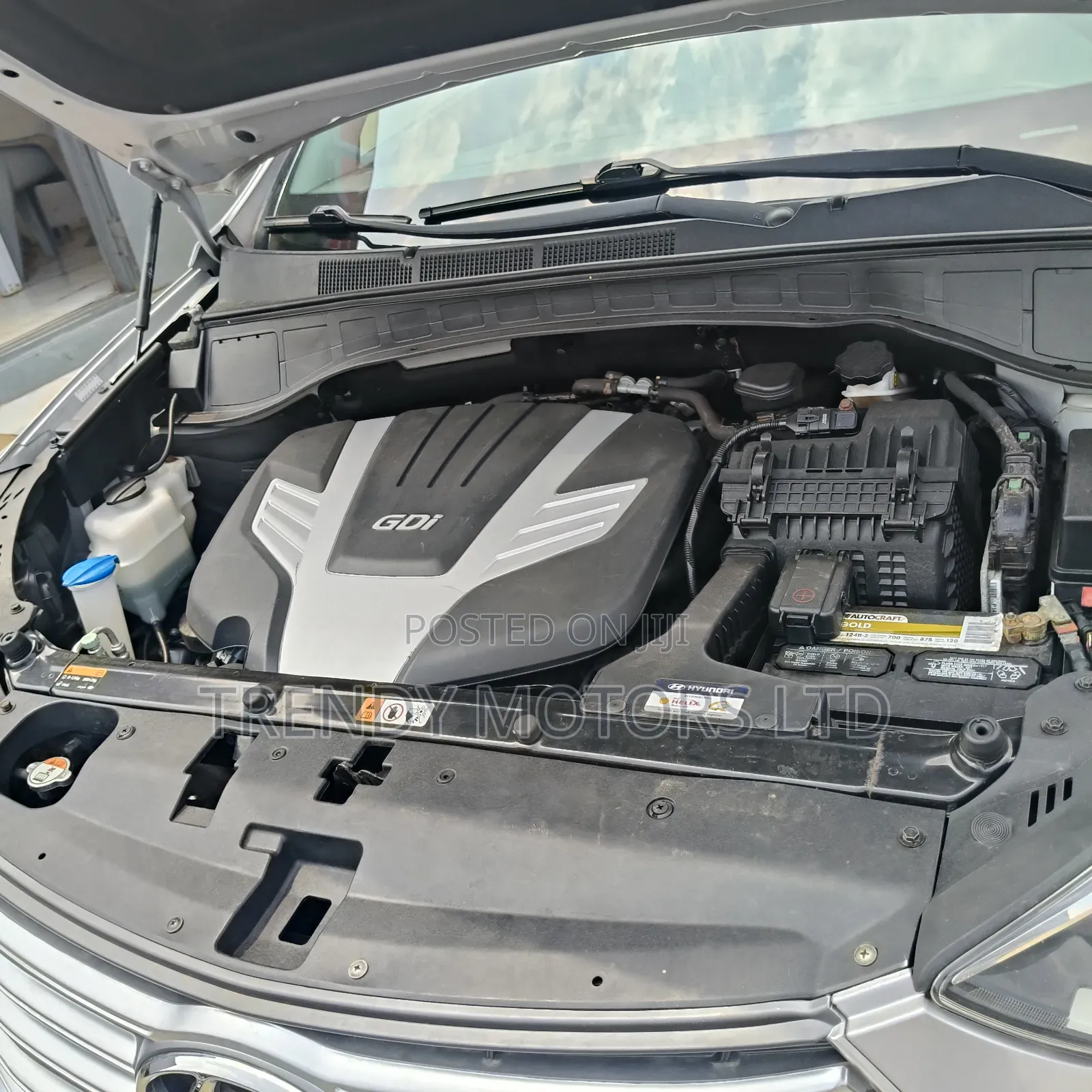 Hyundai Santa Fe 2017 Silver