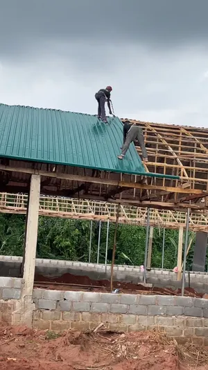 Green Color Long Span Aluminum Roofing