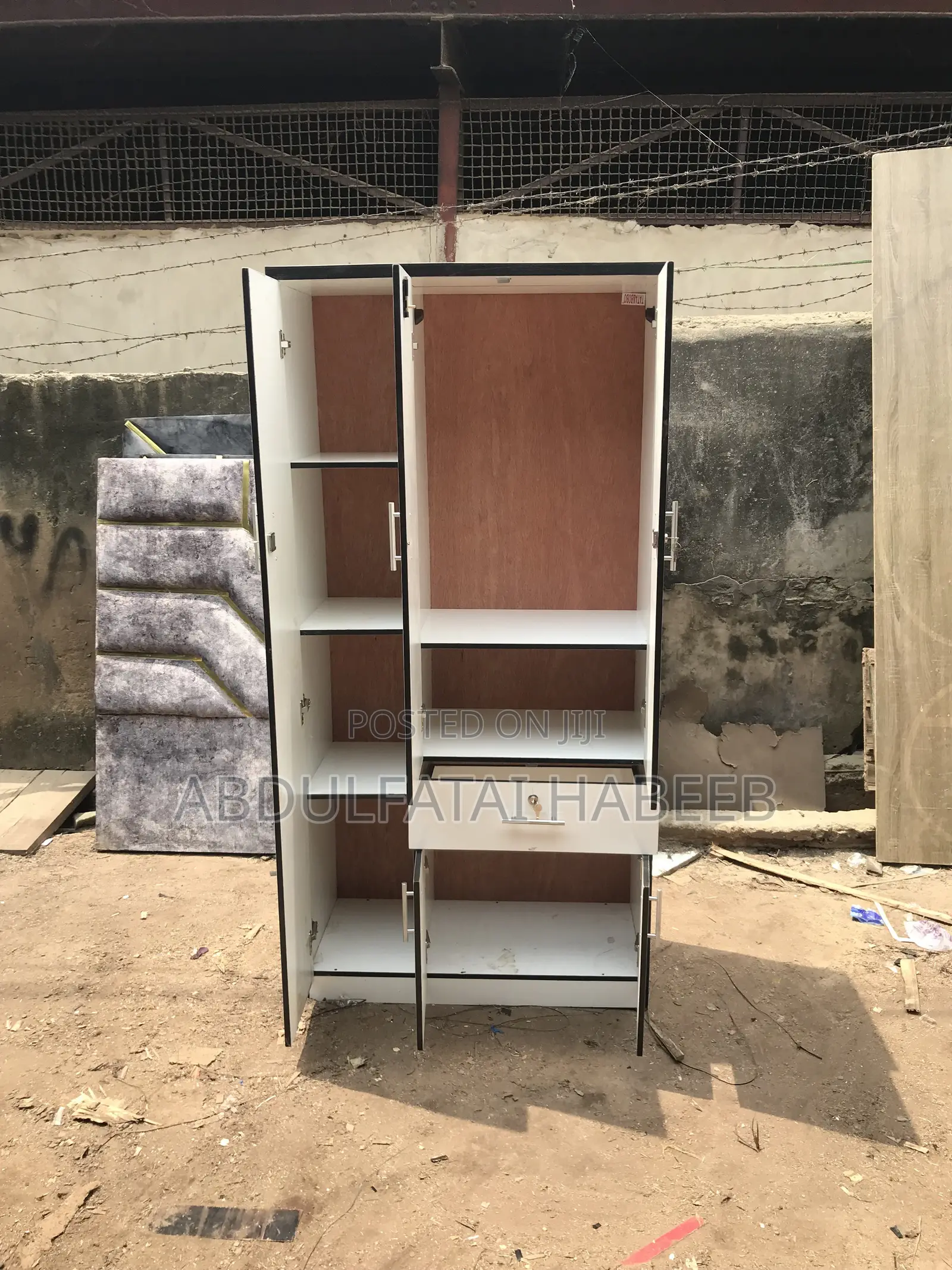 6 by 3ft High Quality HDF Wardrobe