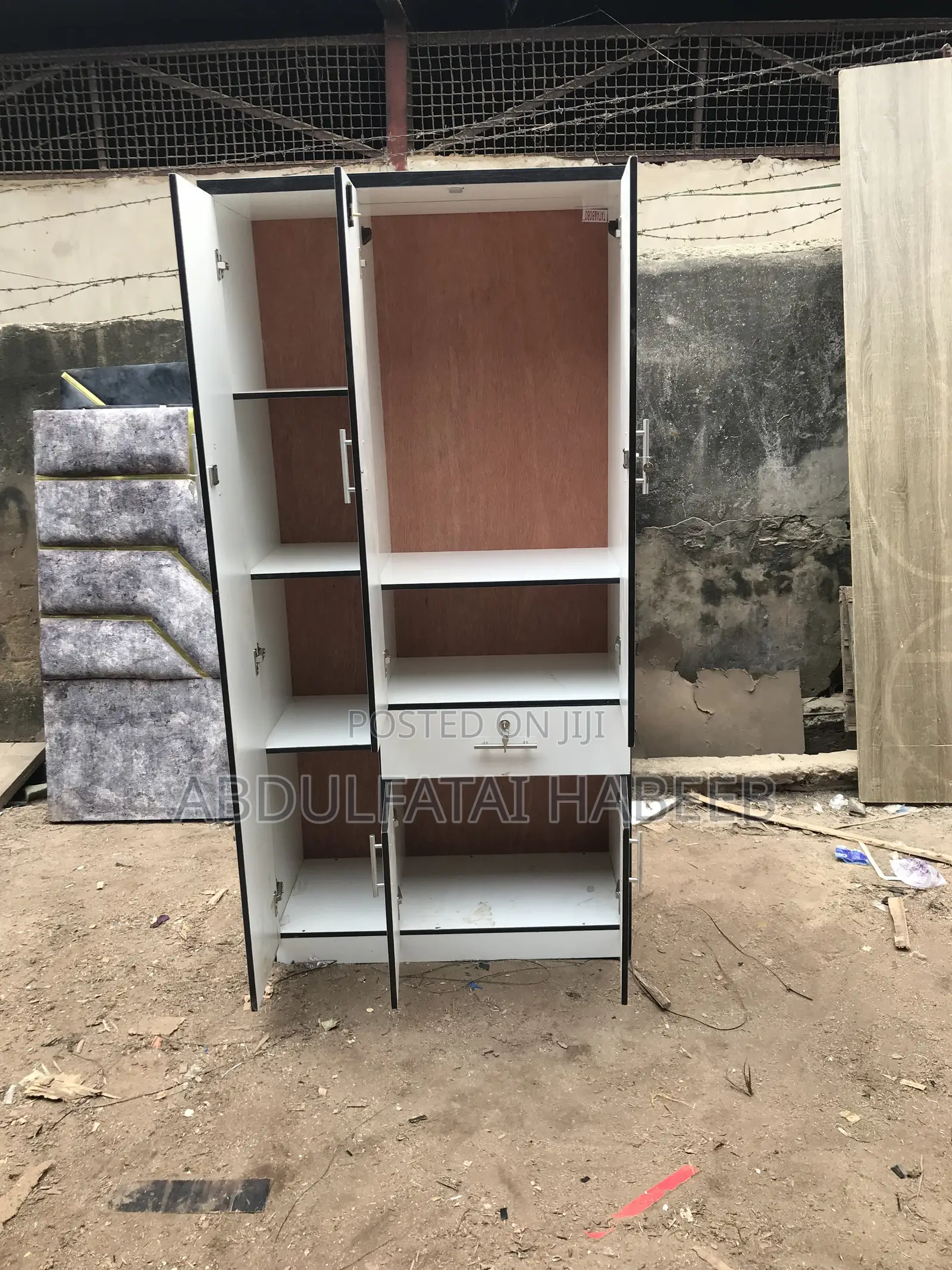 6 by 3ft High Quality HDF Wardrobe