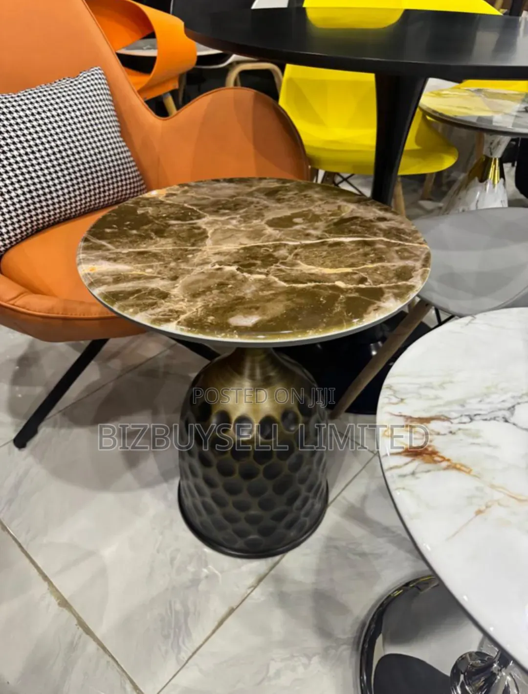 Luxury Marble Coffee Side Table.