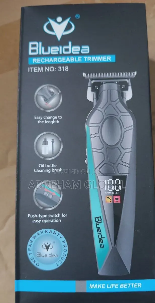 Blue Idea Rechargeable Clipper/Trimme