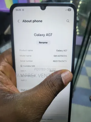 Samsung Galaxy A07 128 GB Blue