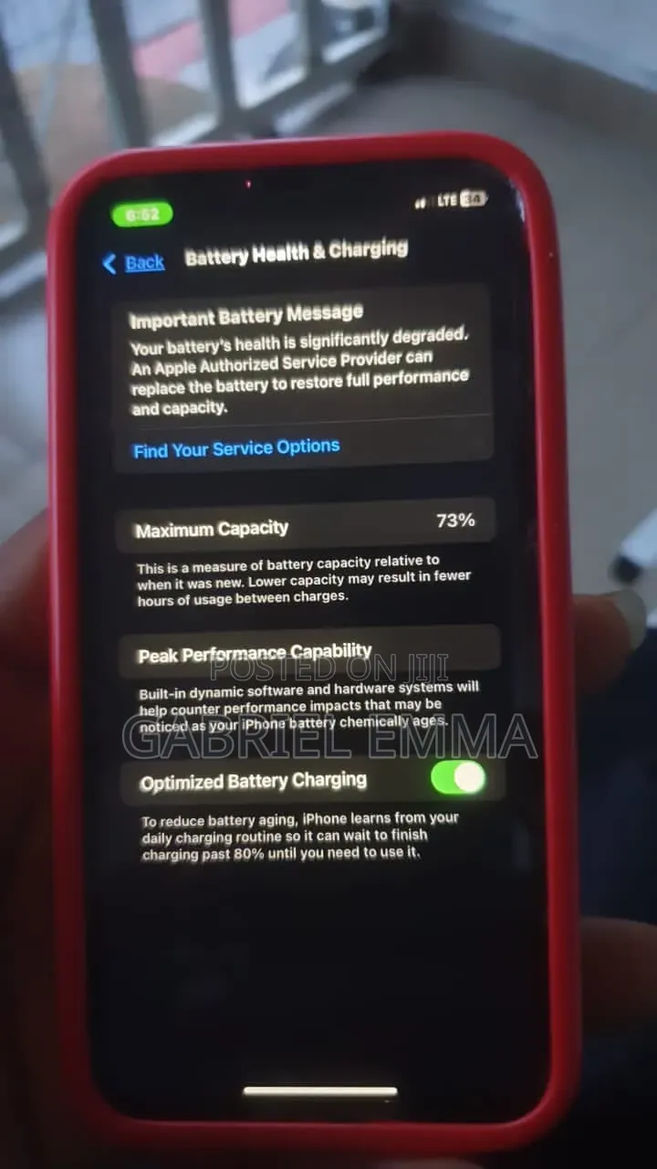 Apple iPhone 11 64 GB Red