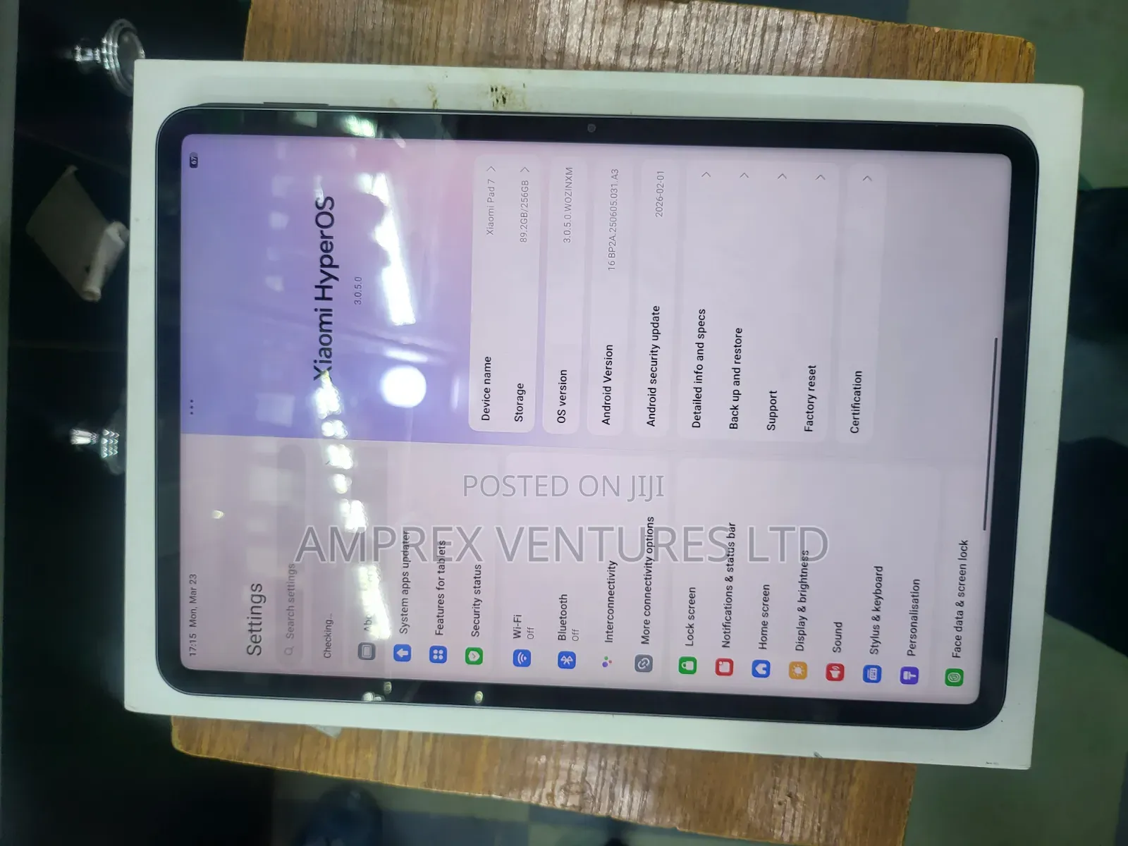 Xiaomi Pad 7 256 GB Silver