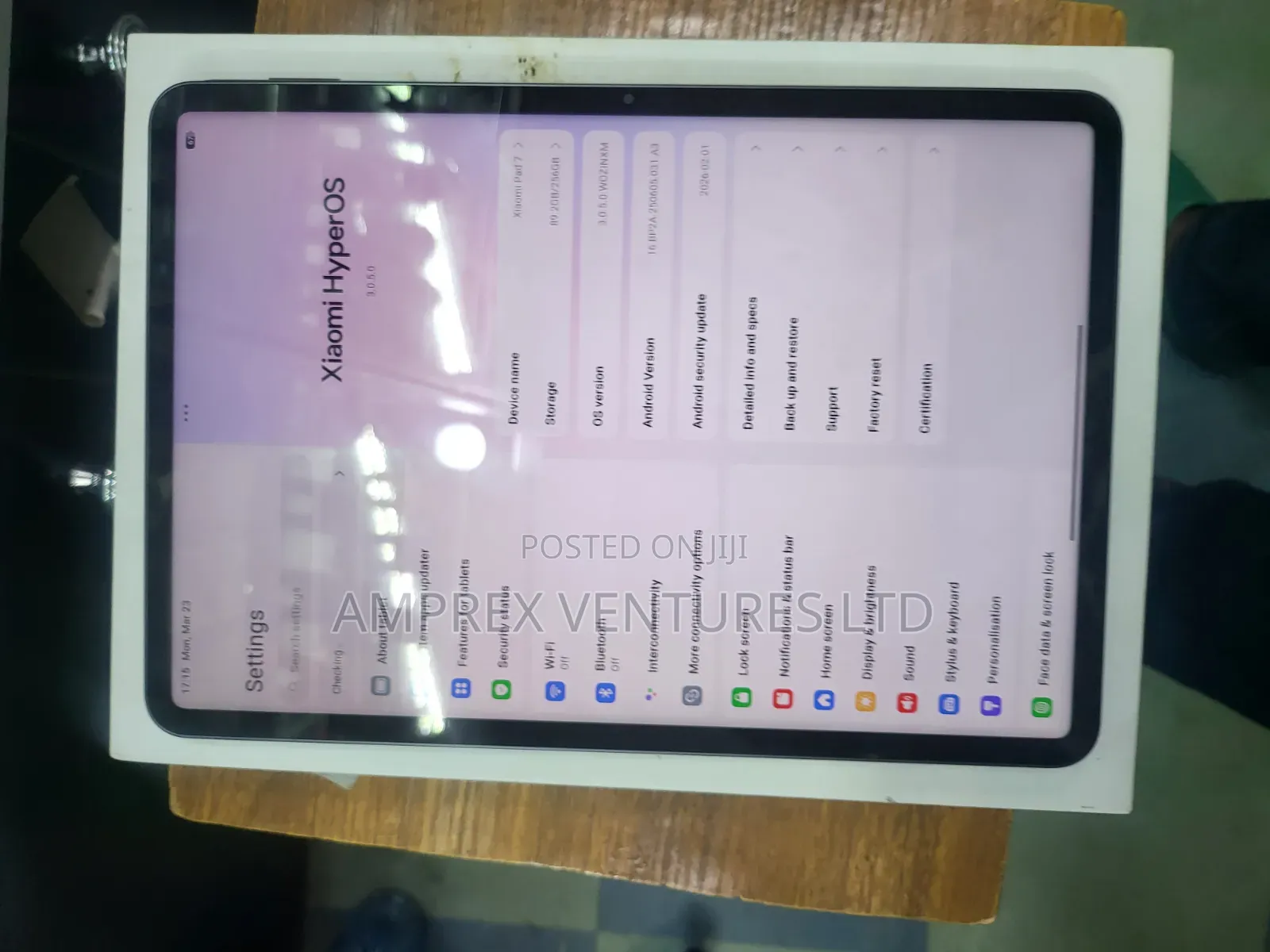 Xiaomi Pad 7 256 GB Silver