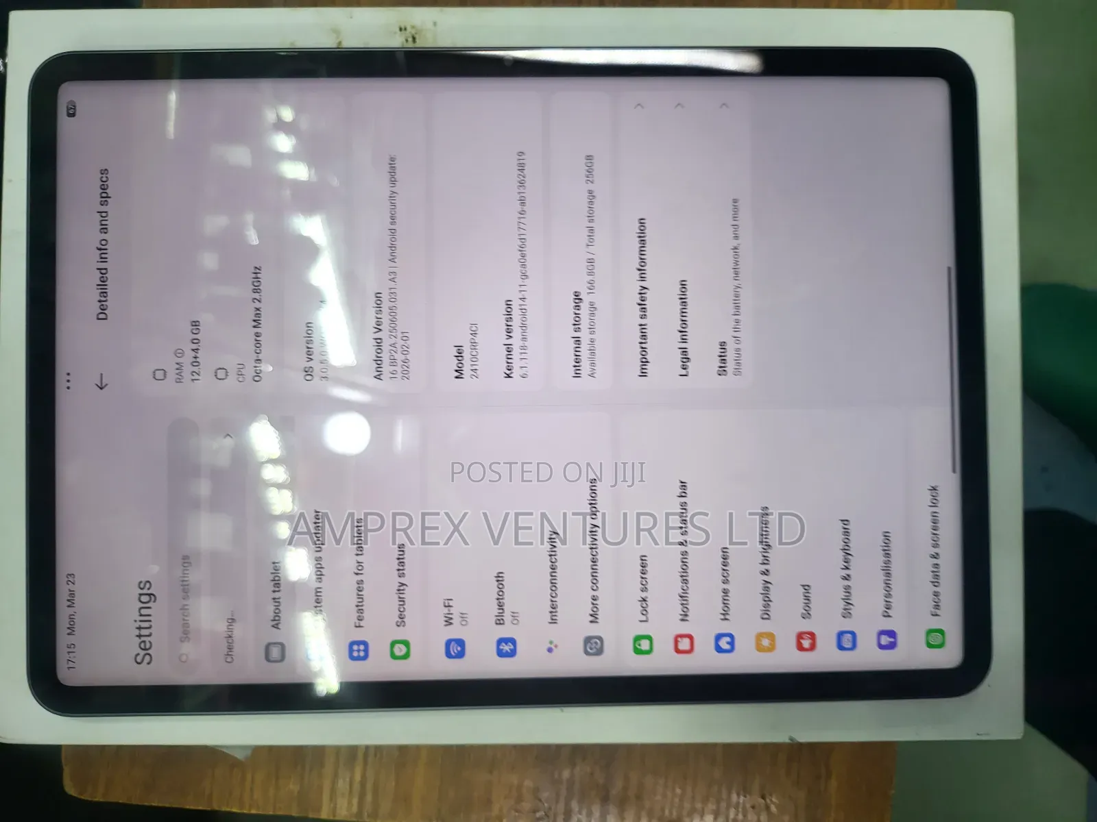 Xiaomi Pad 7 256 GB Silver