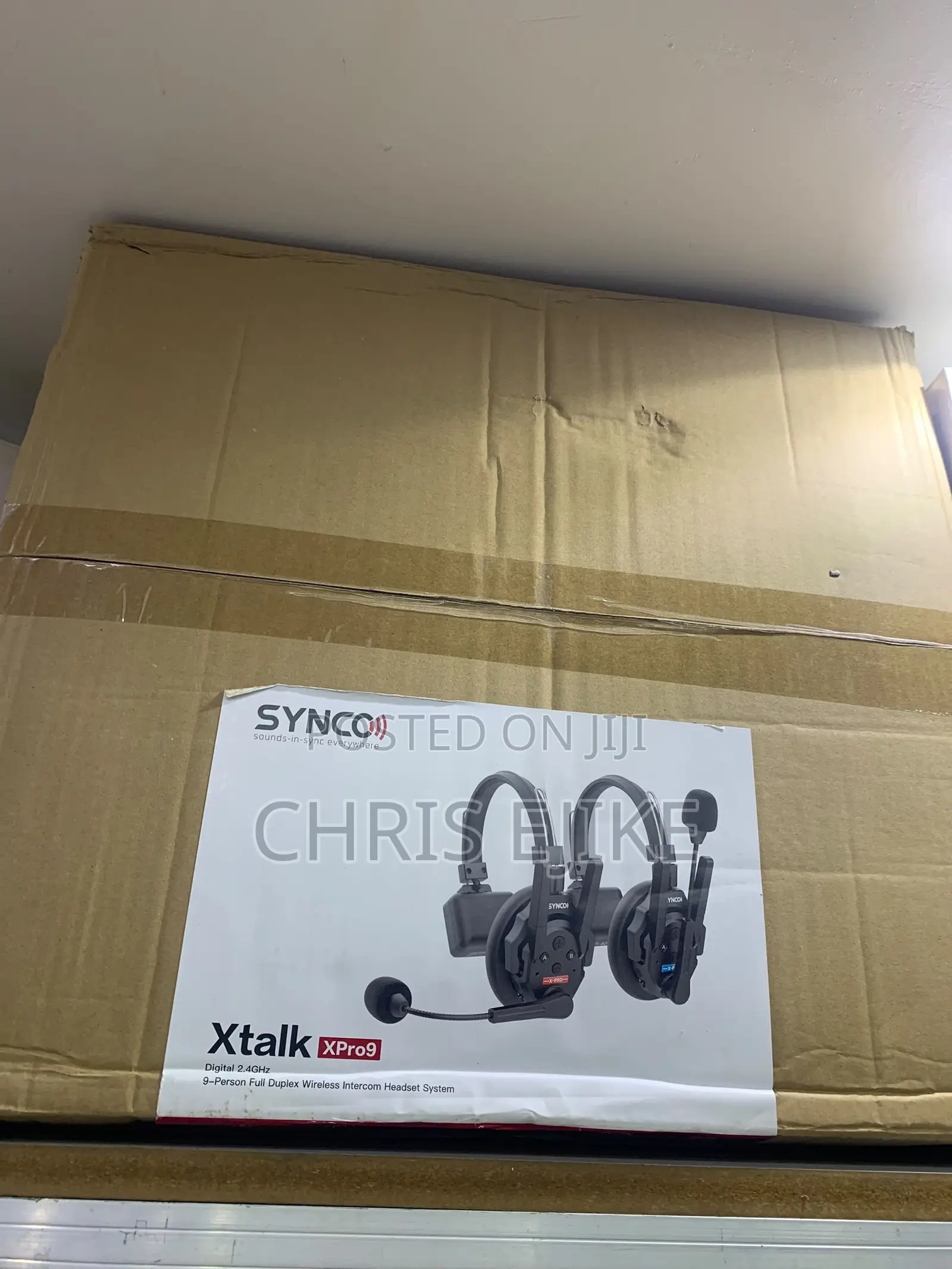 Synco Stalk Xpro9 9-Person Full Duplex Wireless Intercom Headset
