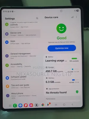 Samsung Galaxy Z Fold 3 512 GB Silver