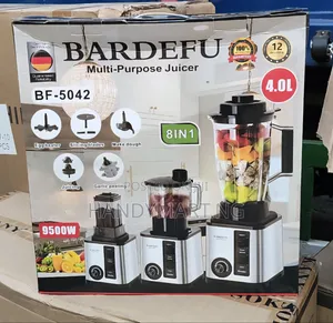 Original German Bardefu Commercial 8-in-1 Blender (5042) 45% OFF
