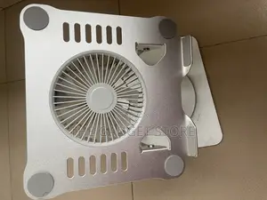 Laptop Stand With Cooling Fan LED