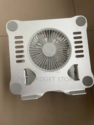 Laptop Stand With Cooling Fan LED