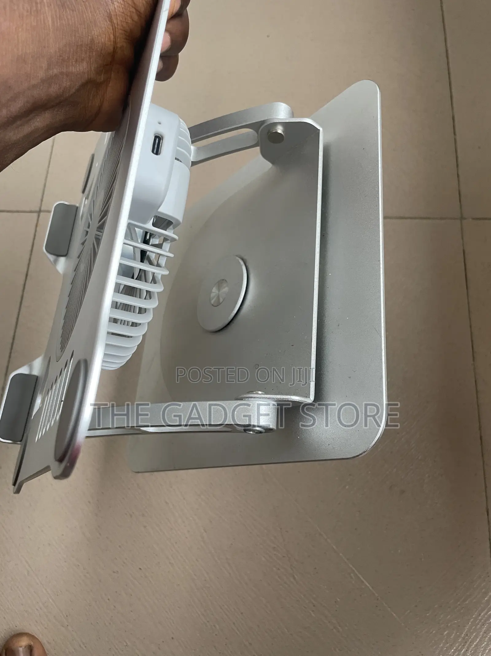 Laptop Stand With Cooling Fan LED