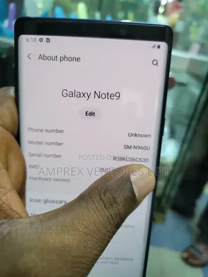 Samsung Galaxy Note 9 128 GB Blue