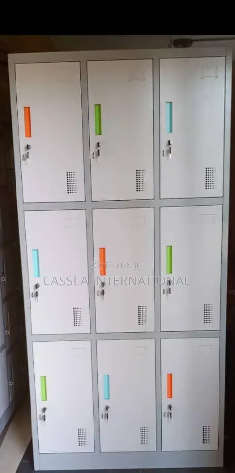 9 Doors Metal Workers Locker