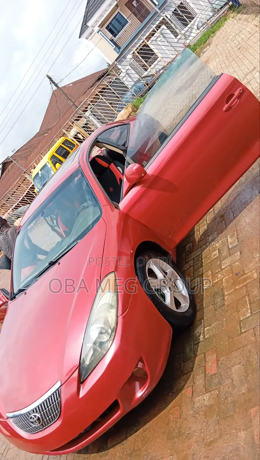 Toyota Solara 2005 Red