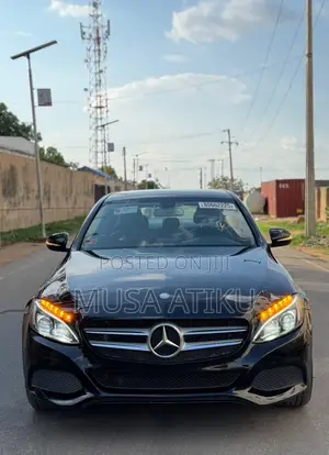 Mercedes-Benz C300 Sport 4dr AWD 4Matic Sedan (2.0L 4cyl 7A) 2015 Black