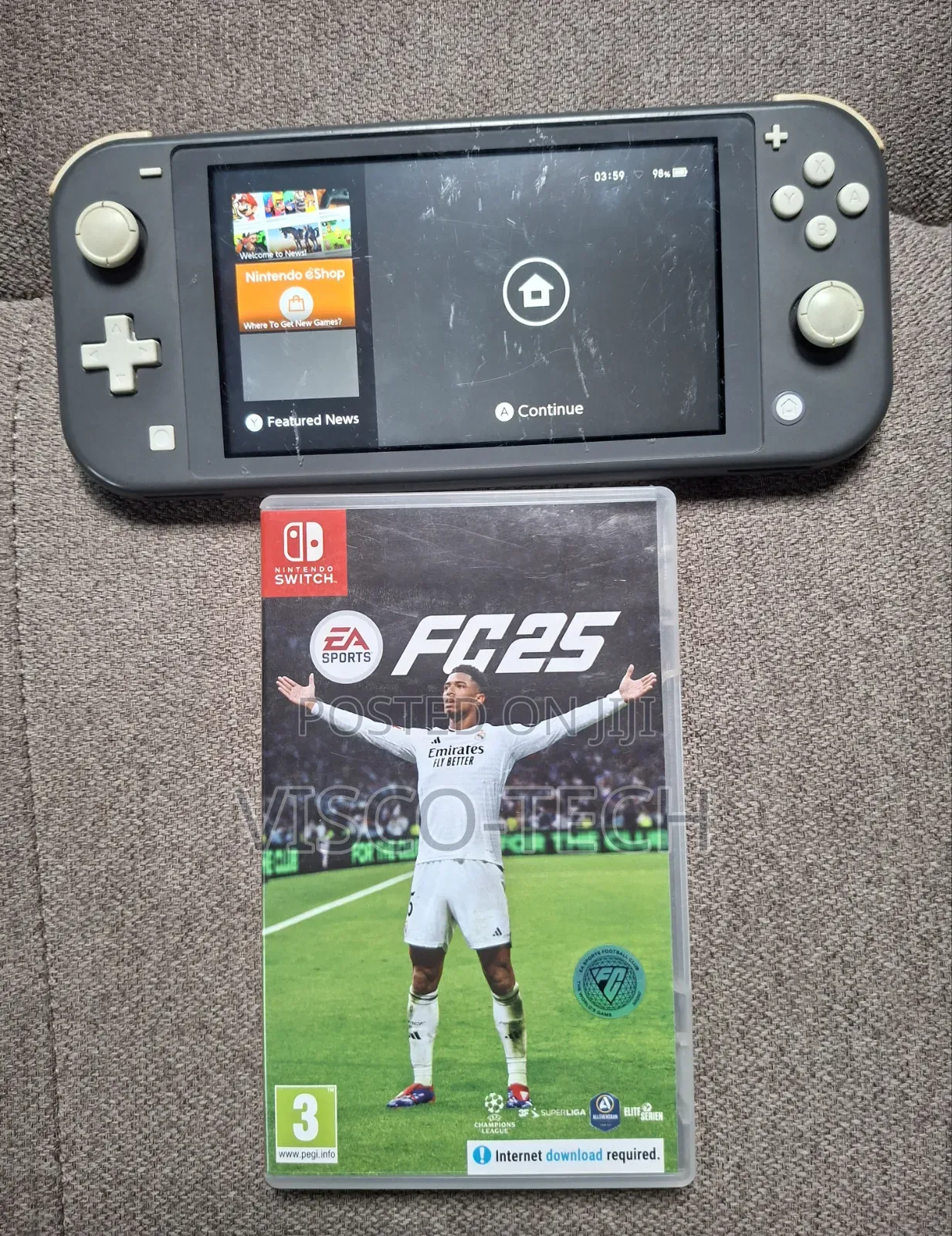Nintendo Switch With Fifa