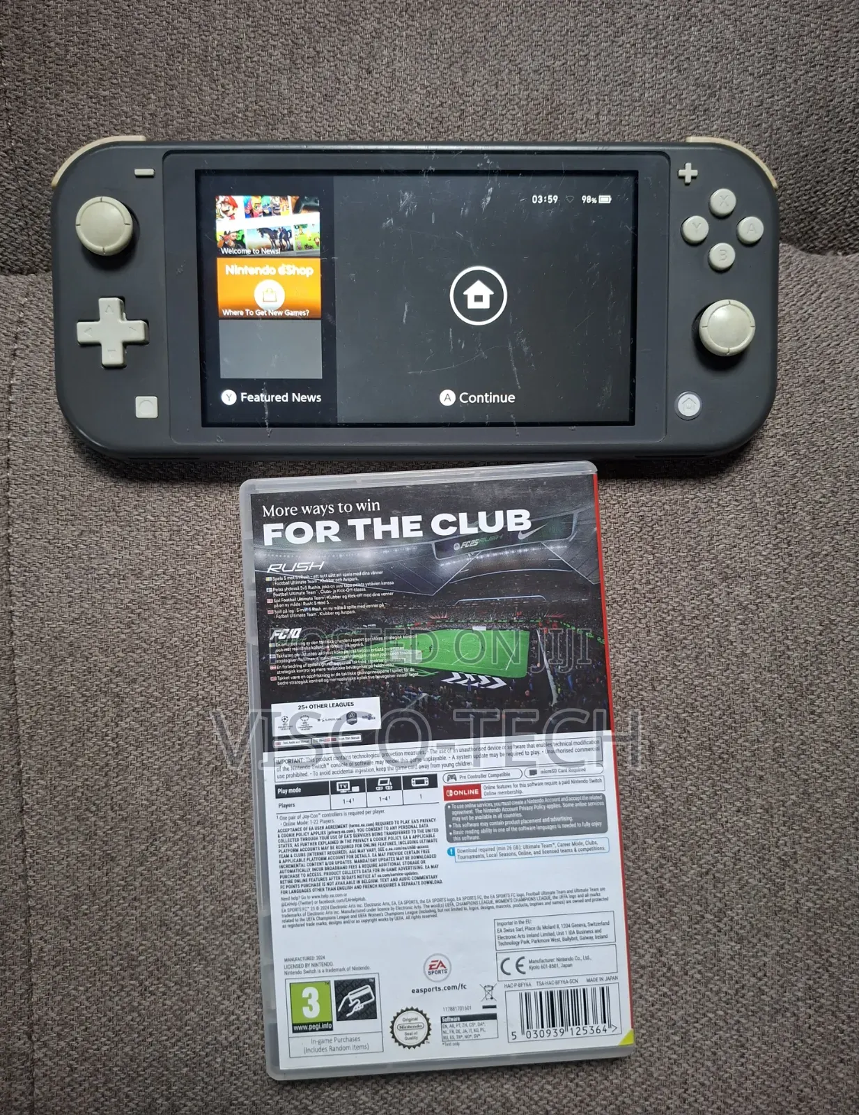 Nintendo Switch With Fifa