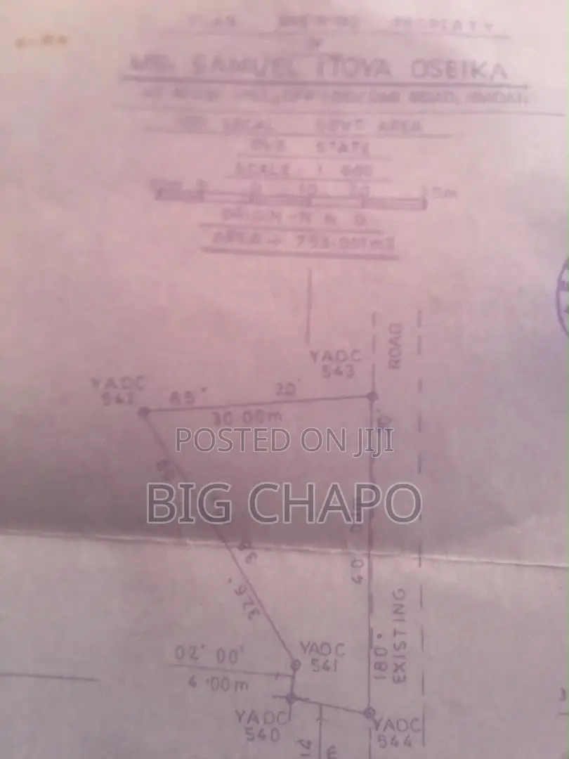 Standard Plot of Land in a Good Area