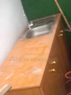 Used Kitchen Cabinet With Kitchen Sink and Tap