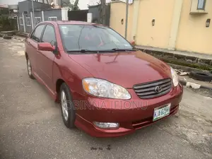 Toyota Corolla S 2007 Red