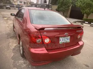 Toyota Corolla S 2007 Red