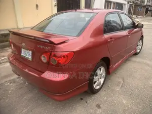 Toyota Corolla S 2007 Red