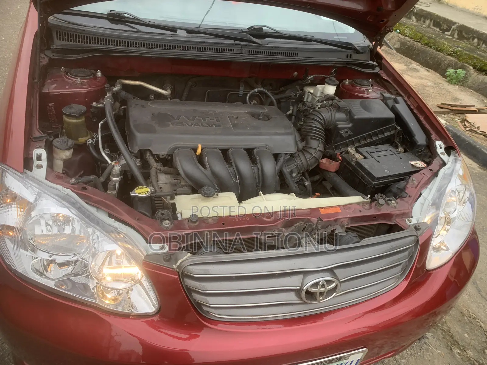 Toyota Corolla S 2007 Red