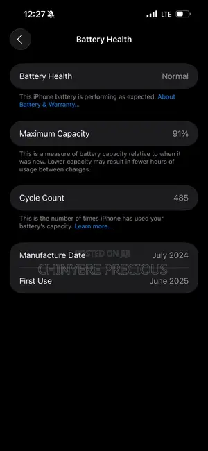 Apple iPhone 16 Plus 128 GB Blue