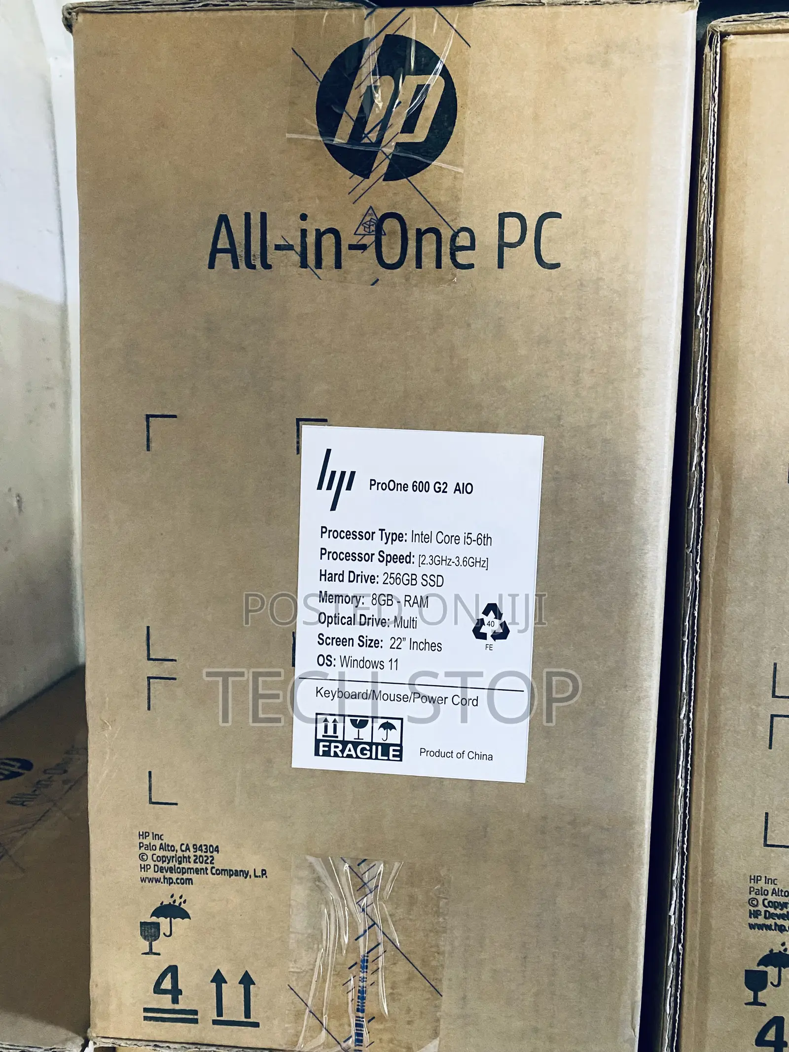 New Desktop Computer HP ProOne 600 8GB Intel Core i5 SSD 256GB