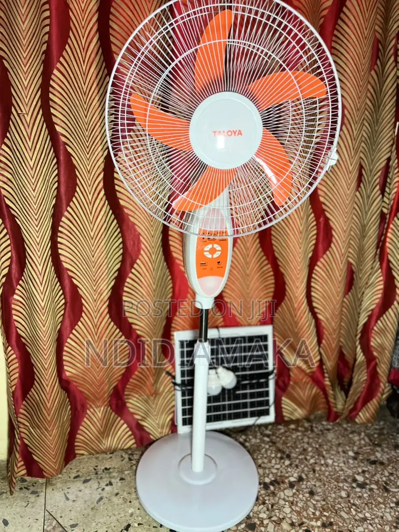 No Light? 20+ Hours Guarantee(Complete Package) Solar Rechargeable Fan