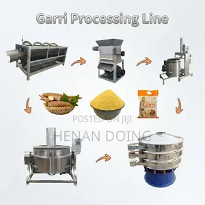 Complete 10 TPD Garri Production Equipment for Ghana Cassava Industry