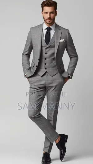 Ash Color Suit